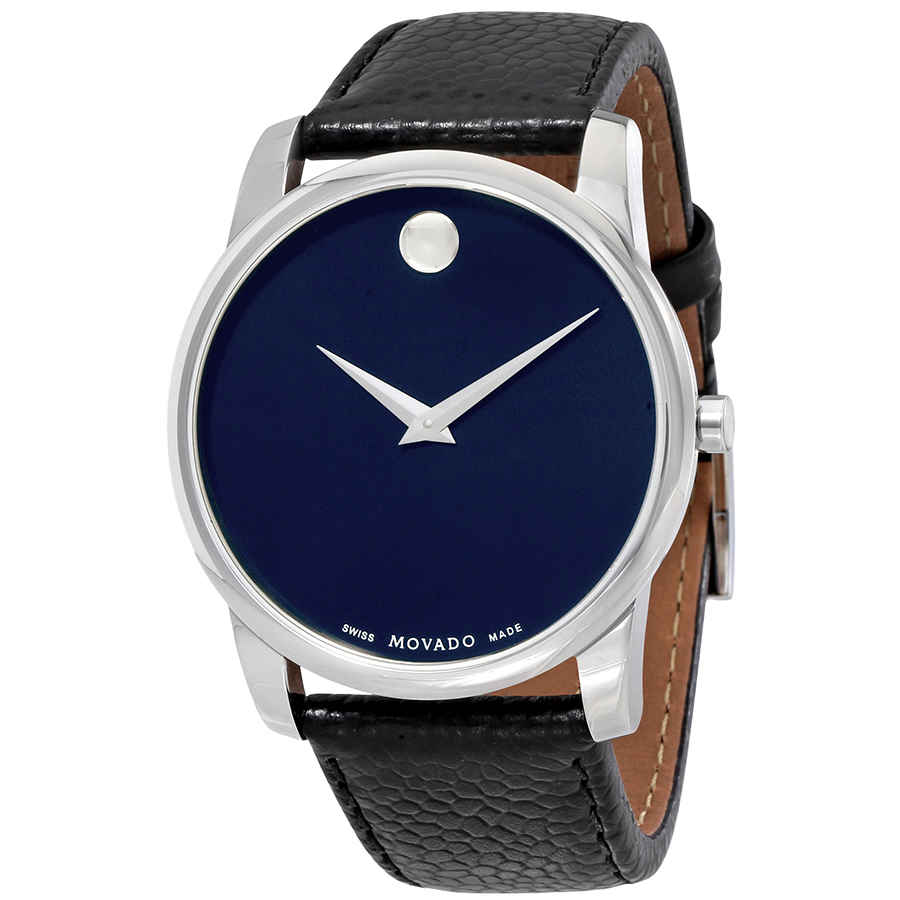 movado museum blue dial