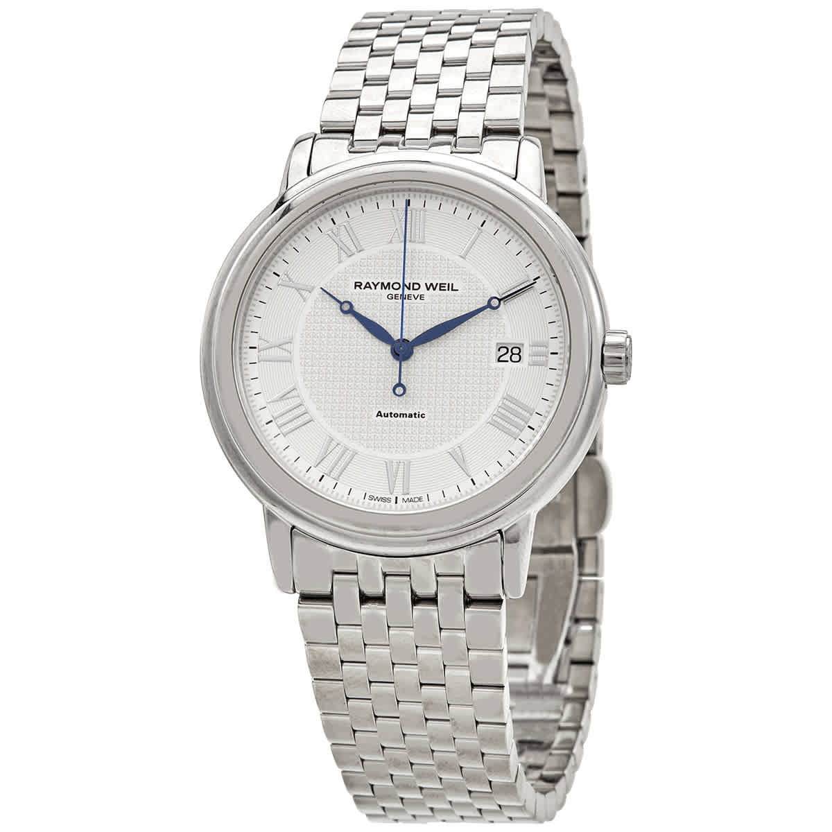 Montre Homme Raymond Weil Maestro cadran argent automatique 2837 ST 00308