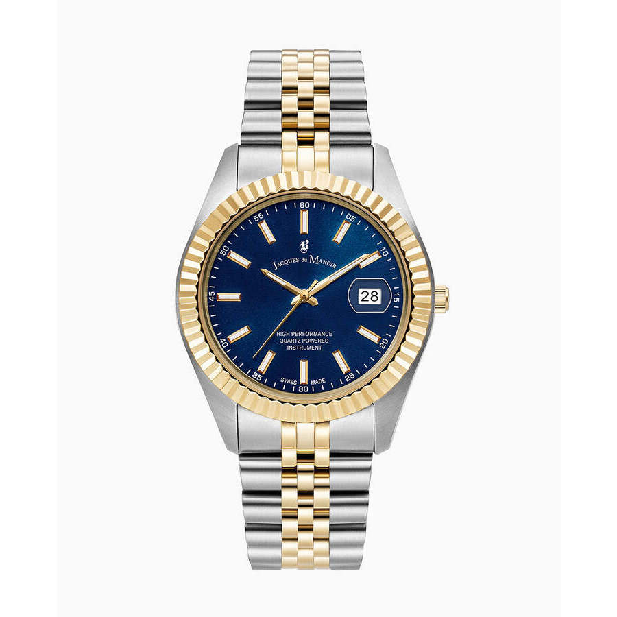 Jacques Du Manoir Inspiration Business Blue Dial Unisex Watch JWN01705