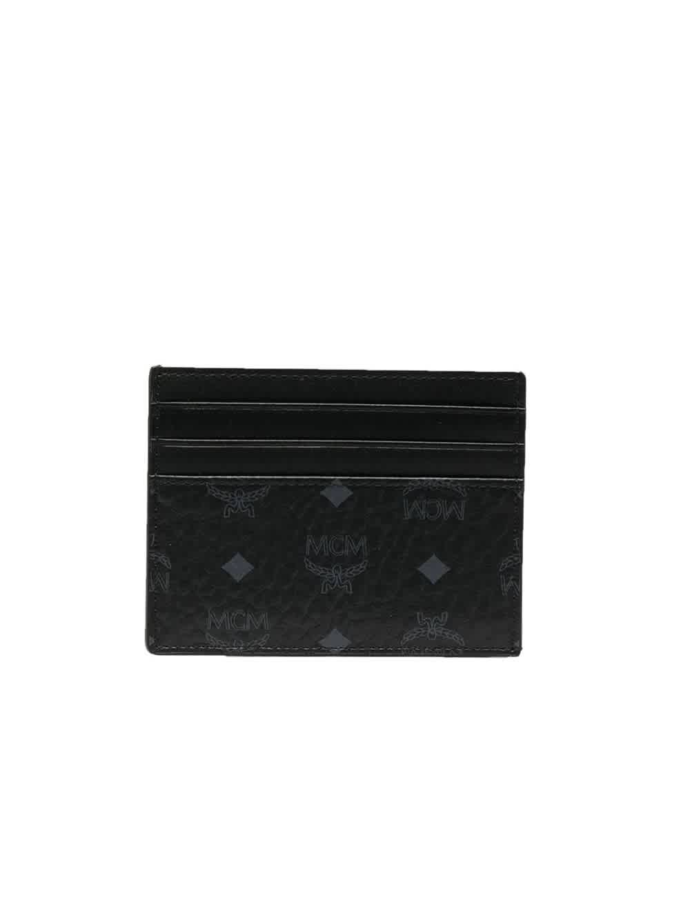 ◆ MCM ◆ カードケース / MXAAAVI02BK MCM Black Card Case in Visetos Original MXAAAVI02BK | eBay