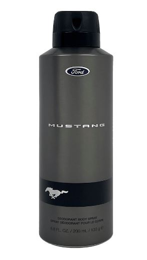 Mustang Mens Black Body Spray 6.8 oz Fragrances 849017010271