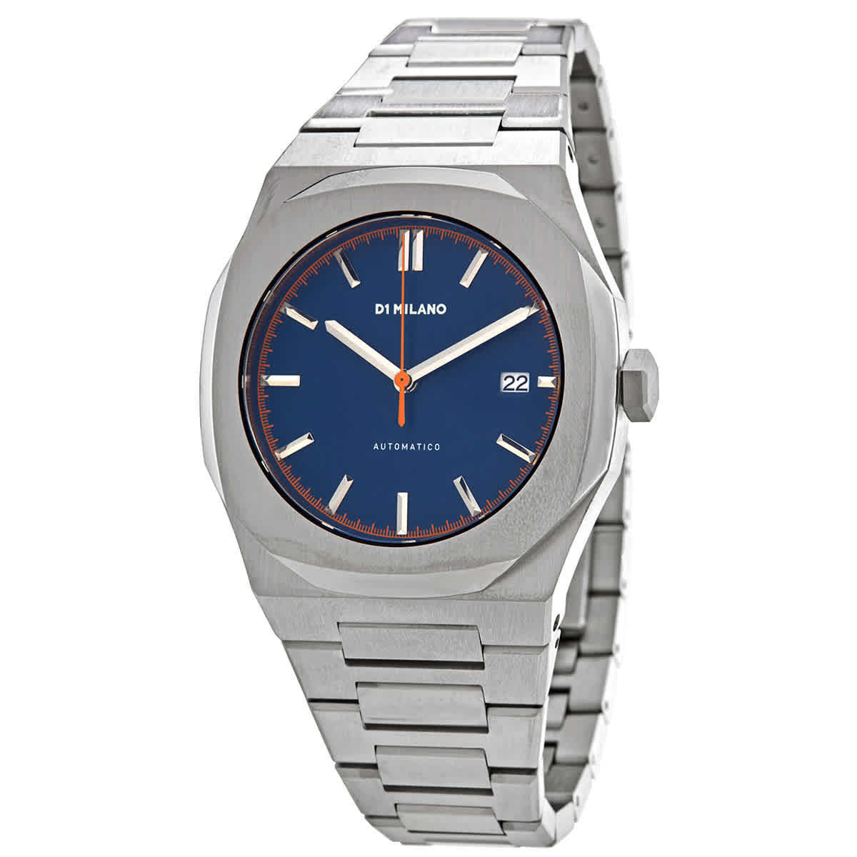 D1 Milano Atlas Automatic Blue Dial Mens Watch Atbj04 Ebay 