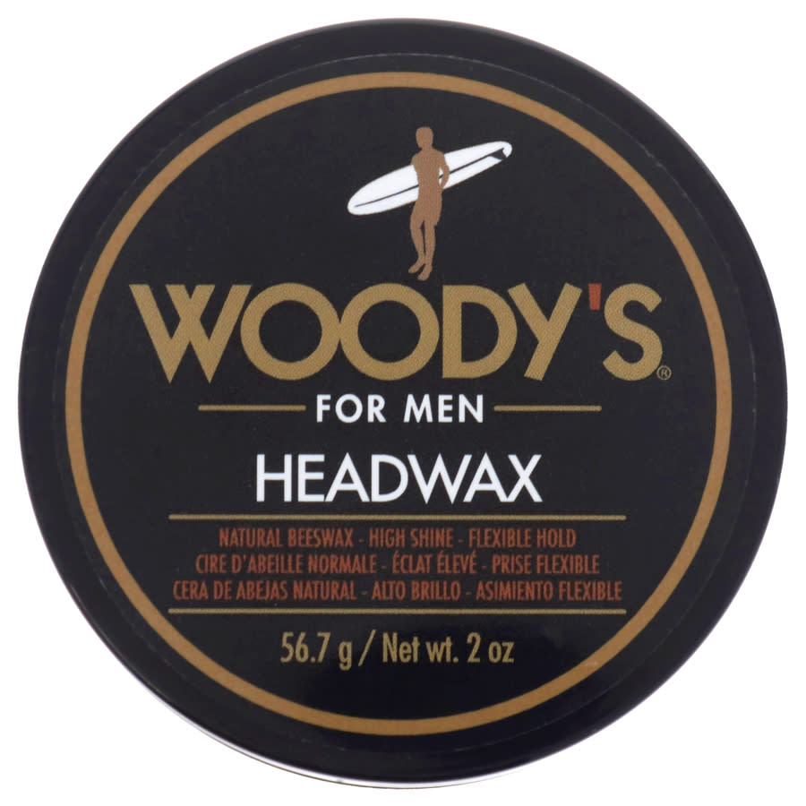 Woodys Mens Headwax Natural Beeswax 2 oz Hair Care 859999903683