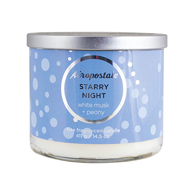 Aeropostale Unisex Starry Night 14.5 oz Scented Candle 810044120516