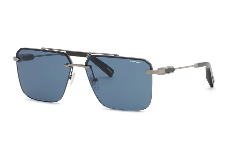 Chopard Black Navigator Mens Sunglasses SCHM11 0509 63