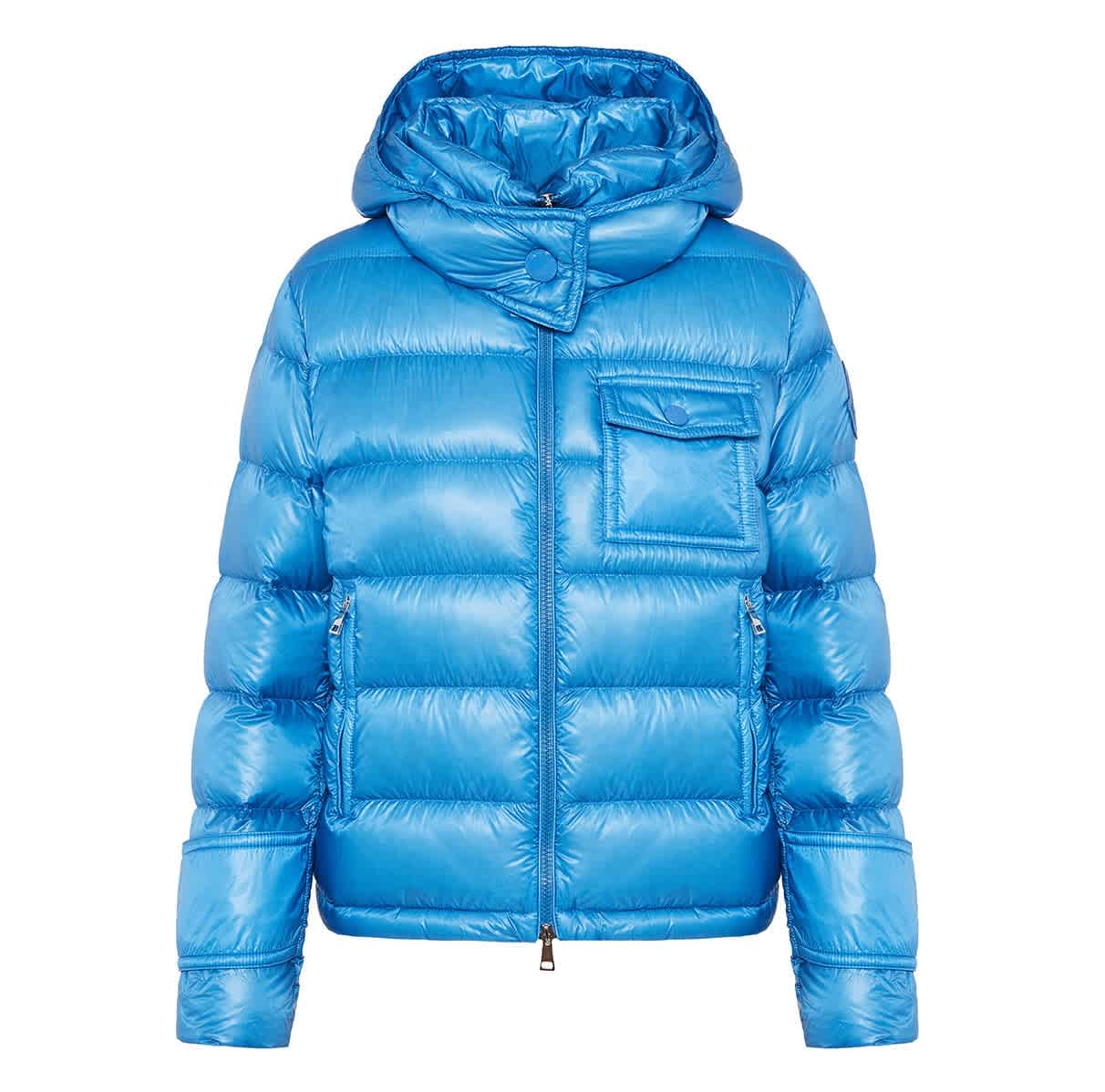 blue moncler bubble coat