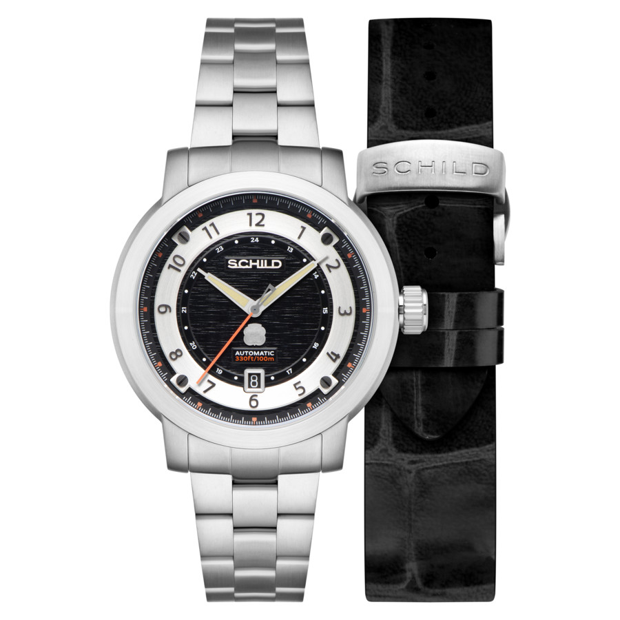 Schild Heinrich Automatic Black Dial Mens Watch SC-1014-11