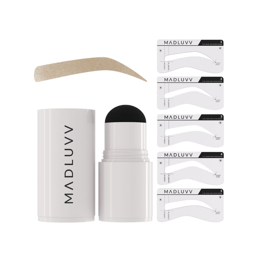 Madluvv Ladies Brow Stamp Kit 1 oz Blonde Gift Set Makeup 632726057473 40$