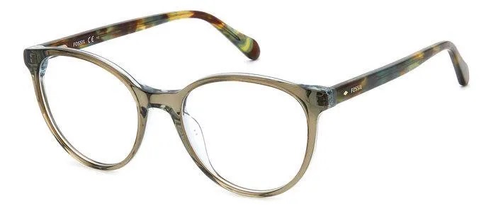 Fossil Demo Cat Eye Ladies Eyeglasses FOS 7151 0GTT 51
