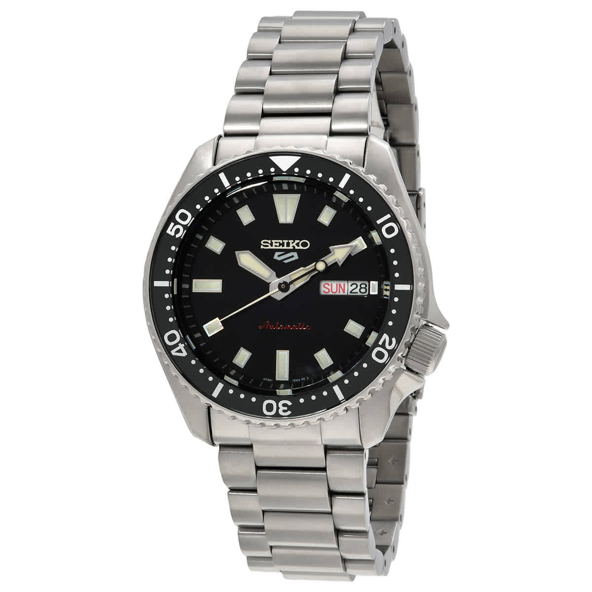 Seiko 5 Sports SKX Automatic Black Dial Mens Watch SRPL85K1 318$
