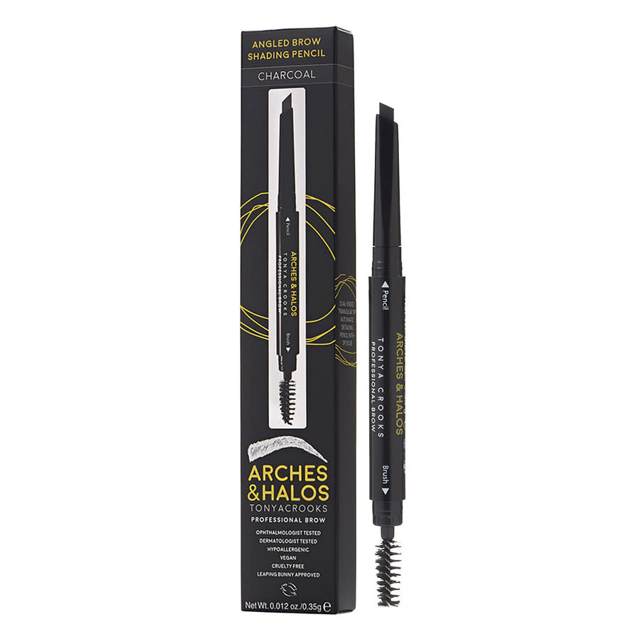 Arches Halos Ladies Angled Brow Shading Pencil 0012 oz Charcoal Makeup 818881020792 14$