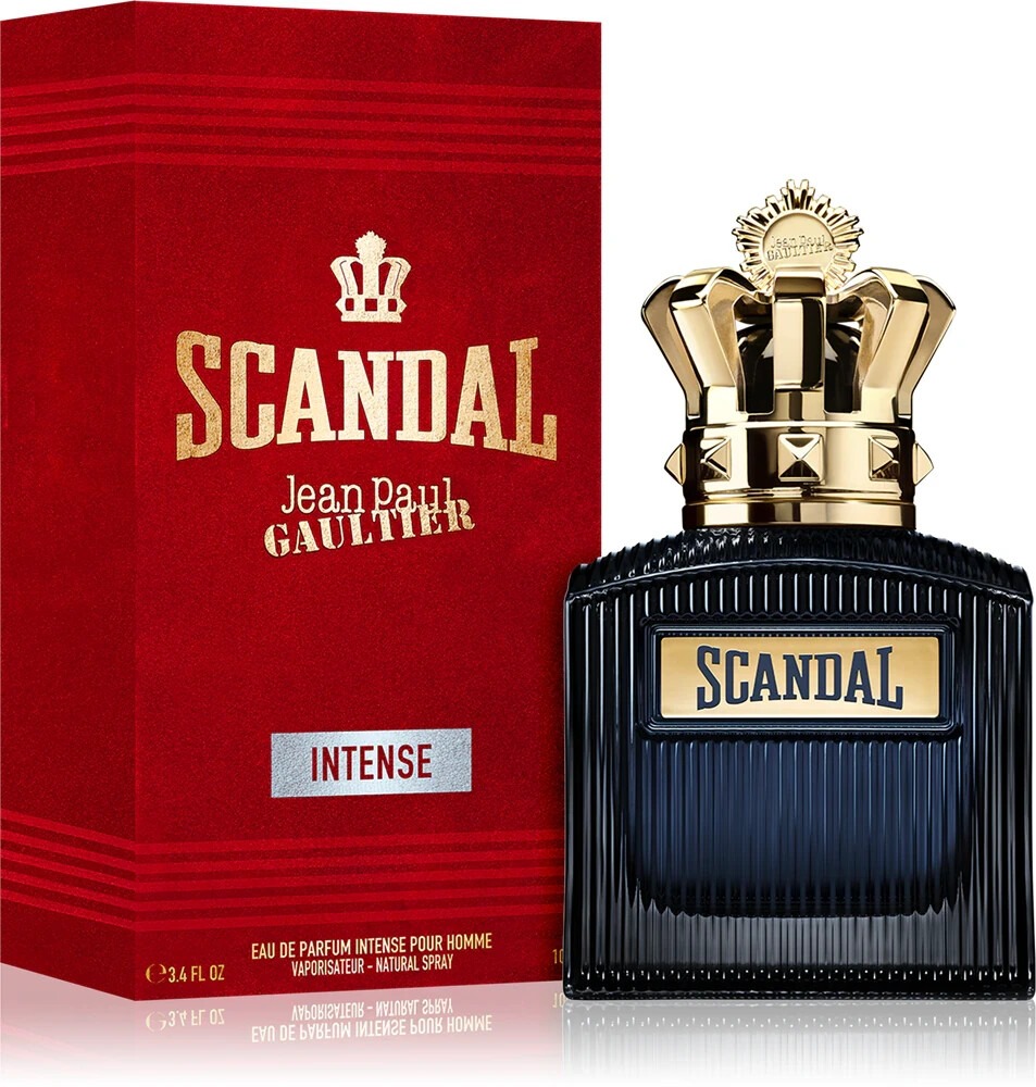 Jean Paul Gaultier Mens Scandal Pour Homme Intense EDP Spray 34 oz Fragrances 8435415102728 100$
