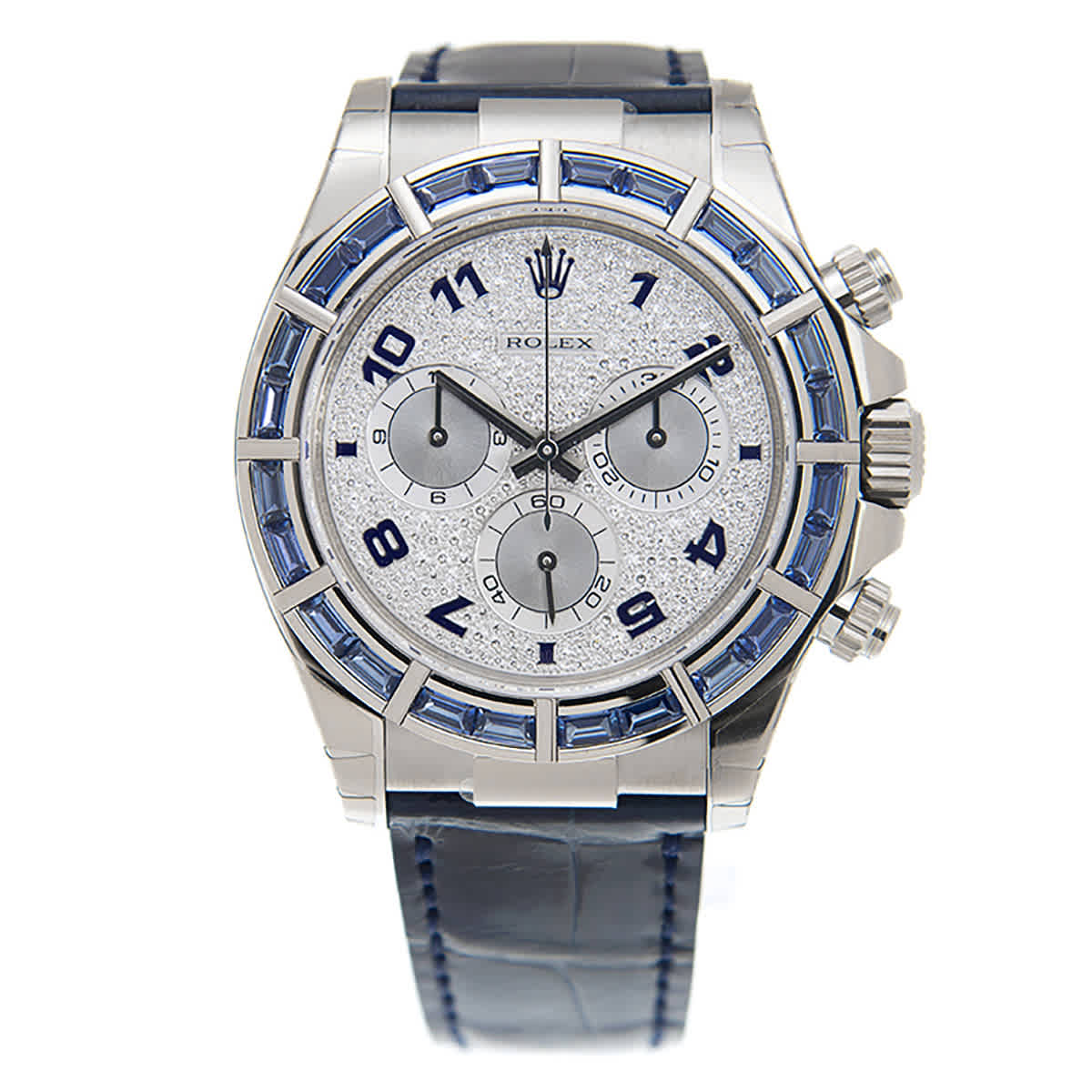 Rolex Cosmograph Daytona Chronograph Blue Ruby Automatic Chronometer Mens Watch 116589SABL