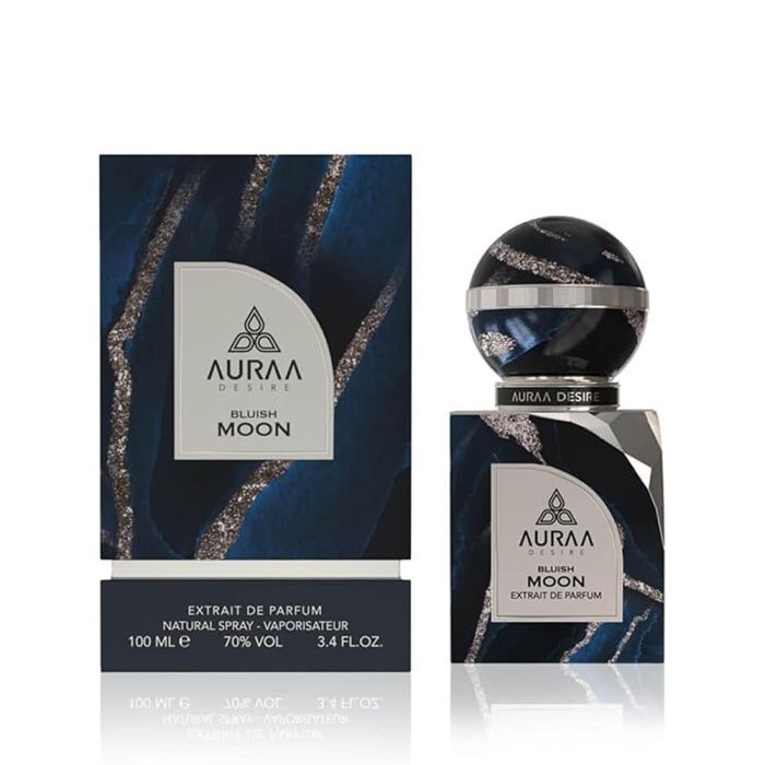 Auraa Desire Unisex Bluish Moon Extrait de Parfum Spray 3.4 oz Fragrances 6290360831862