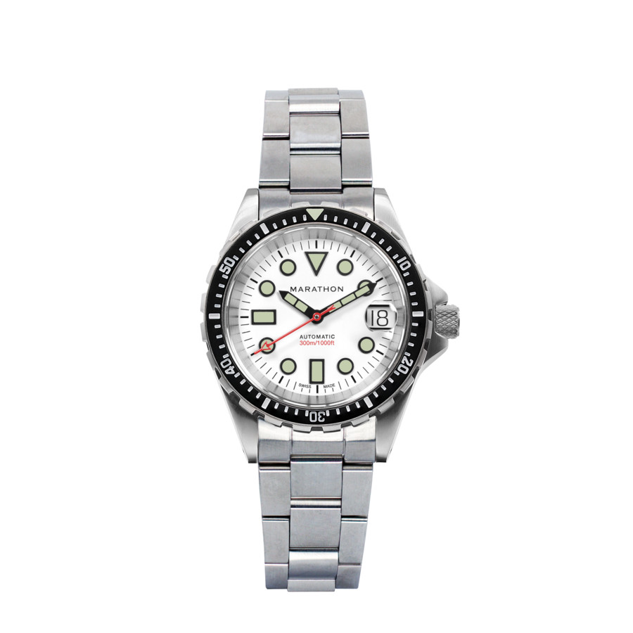 Marathon 36Mm Osar-D Arctic Edition Automatic White Dial Unisex Watch WW194026SS-2504