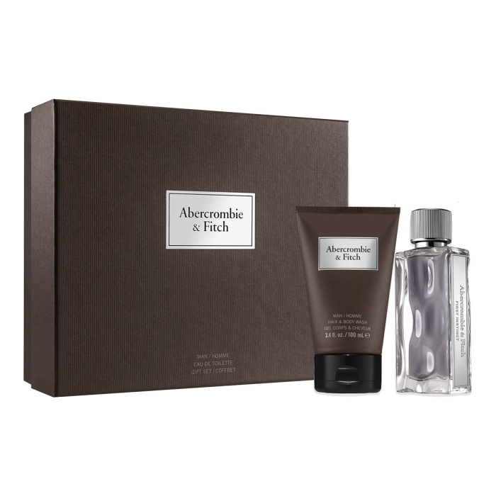 Abercrombie and Fitch Mens First Instinct Gift Set Fragrances 085715163325