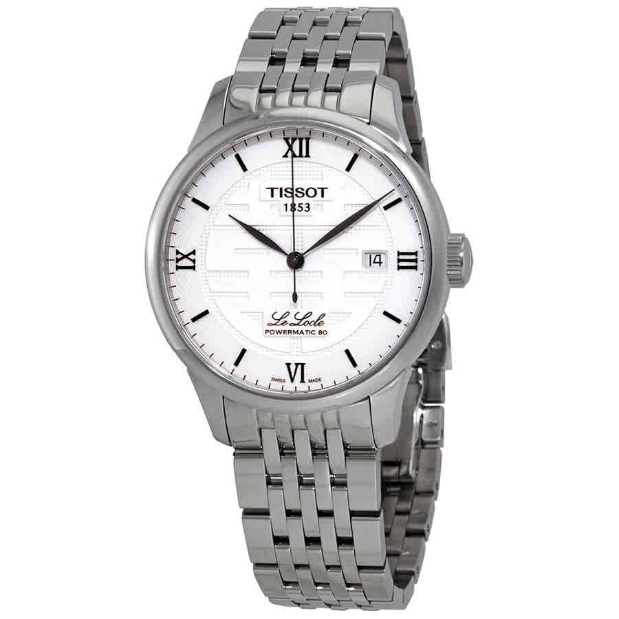 Tissot Le Locle Double Happiness Automatic Silver Dial Mens Watch T0064071103301 505$