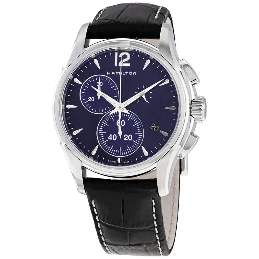 Hamilton Jazzmaster Chronograph Quartz Blue Dial Mens Watch H32612741 599$