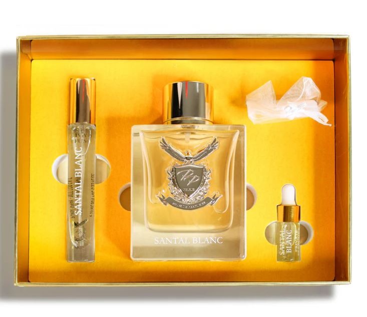 Private Perfumer Unisex Santal Blanc 3pcs EDP Gift Set Fragrances 3610400038335