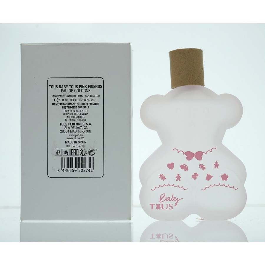 Tous Girls Baby Pink Friends EDC Spray 34 oz Tester Kids Fragrances 8436550508741 24$