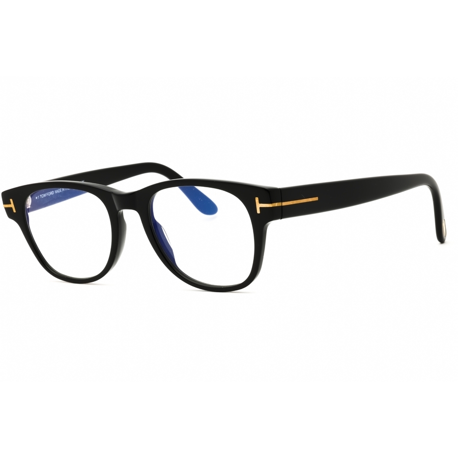 Tom Ford Blue Light Block Square Mens Eyeglasses FT5898-B 001 52