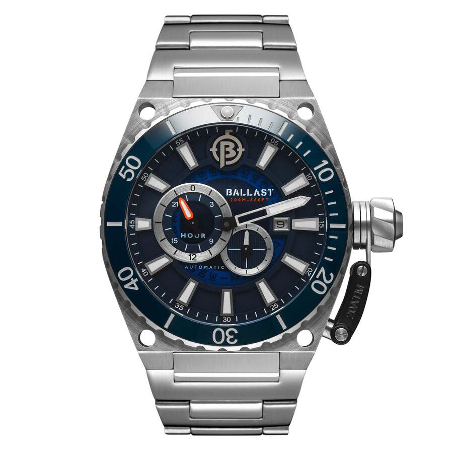 Ballast Valiant GMT Automatic Blue Dial Mens Watch BL-3143-33