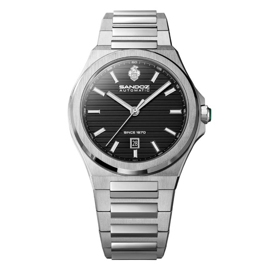Sandoz Chanet Automatic Black Dial Mens Watch SZWGL0000802
