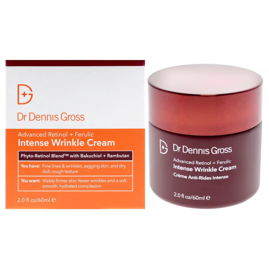 Dr. Dennis Gross Advanced Retinol Plus Ferulic Intense Wrinkle Cream 2 oz Skin Care 843711403643