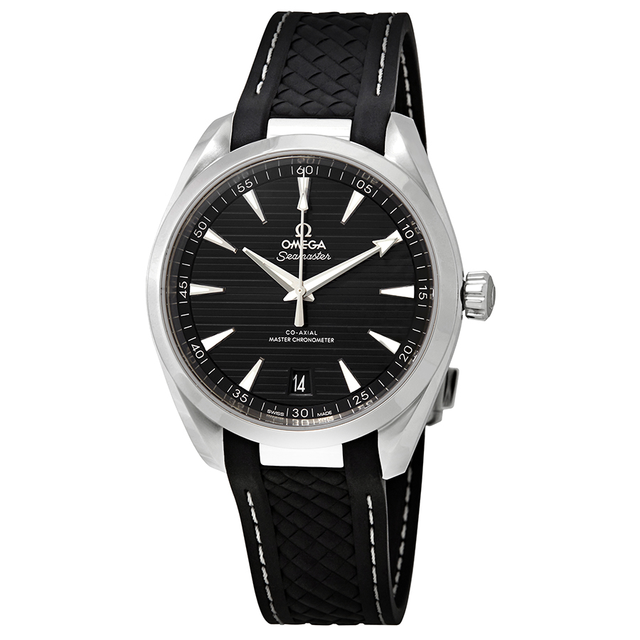 Pre-owned Omega Seamaster Aqua Terra Automatic Black Dial Mens Watch 22012412101001 4895$