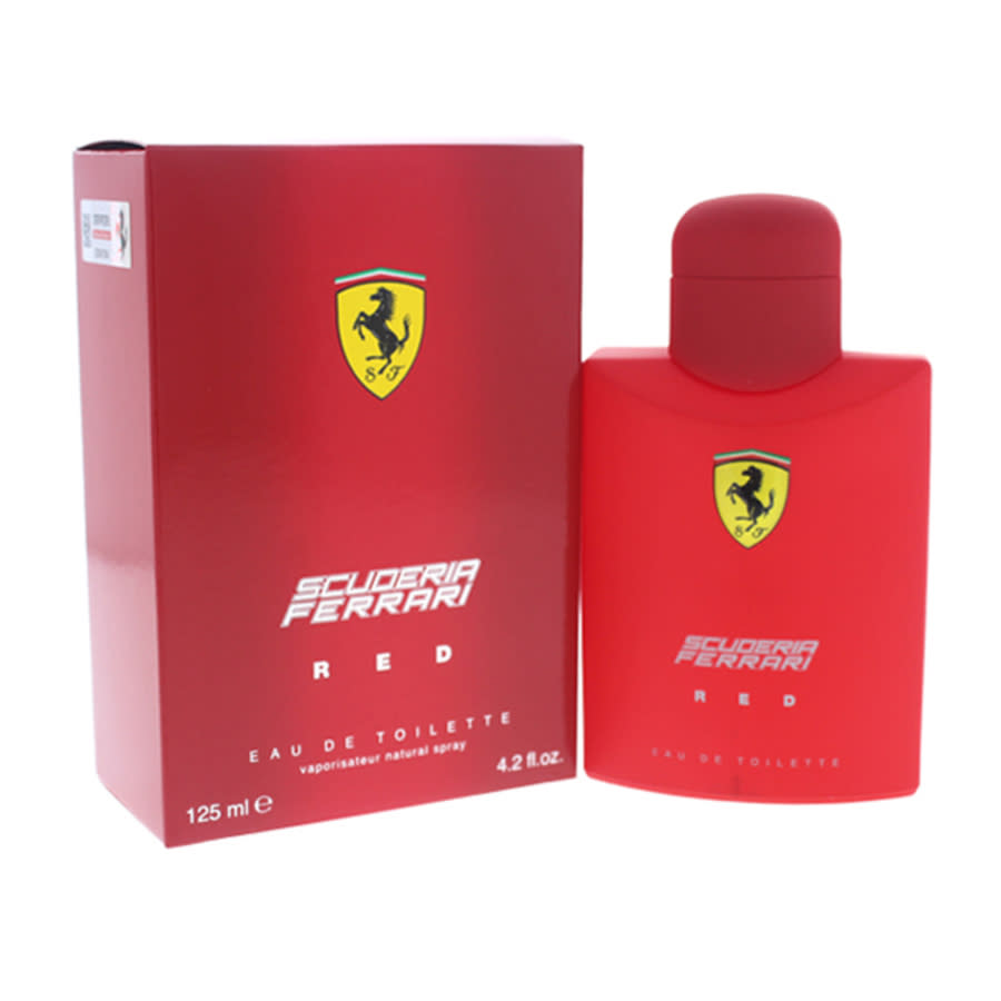 Ferrari Mens Red EDT Spray 4.2 oz Fragrances 843711237279