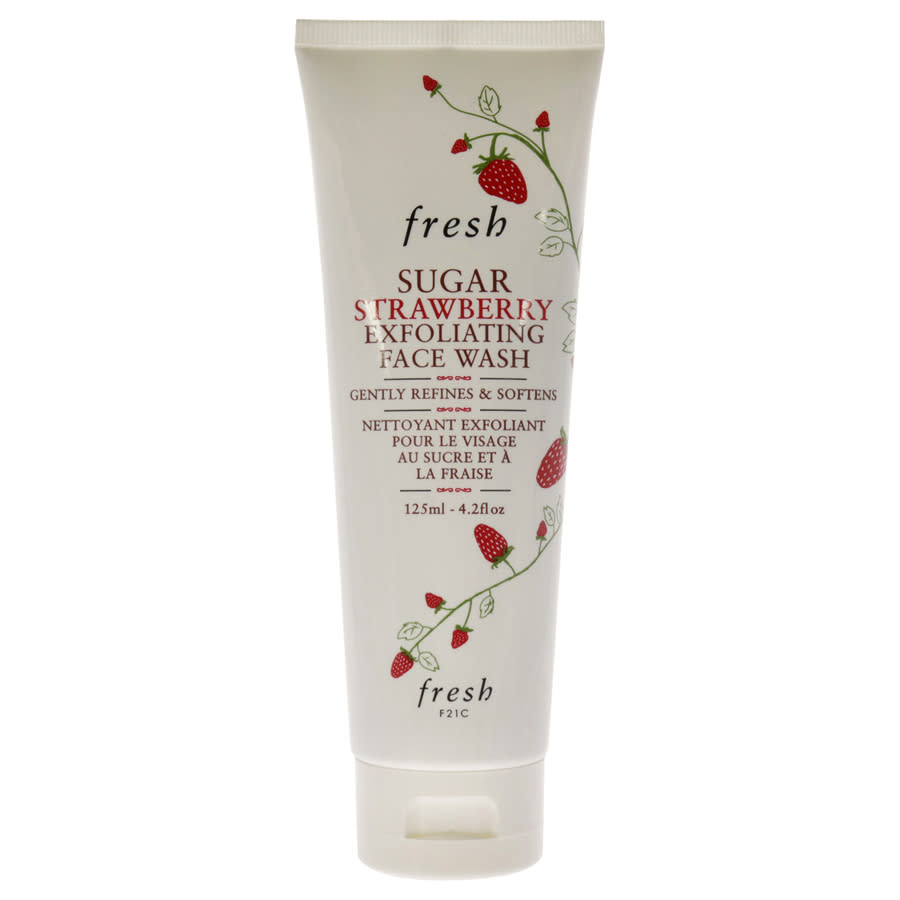 Fresh Ladies Sugar Strawberry Exfoliating Face Wash 4.2 oz Bath & Body 809280163562