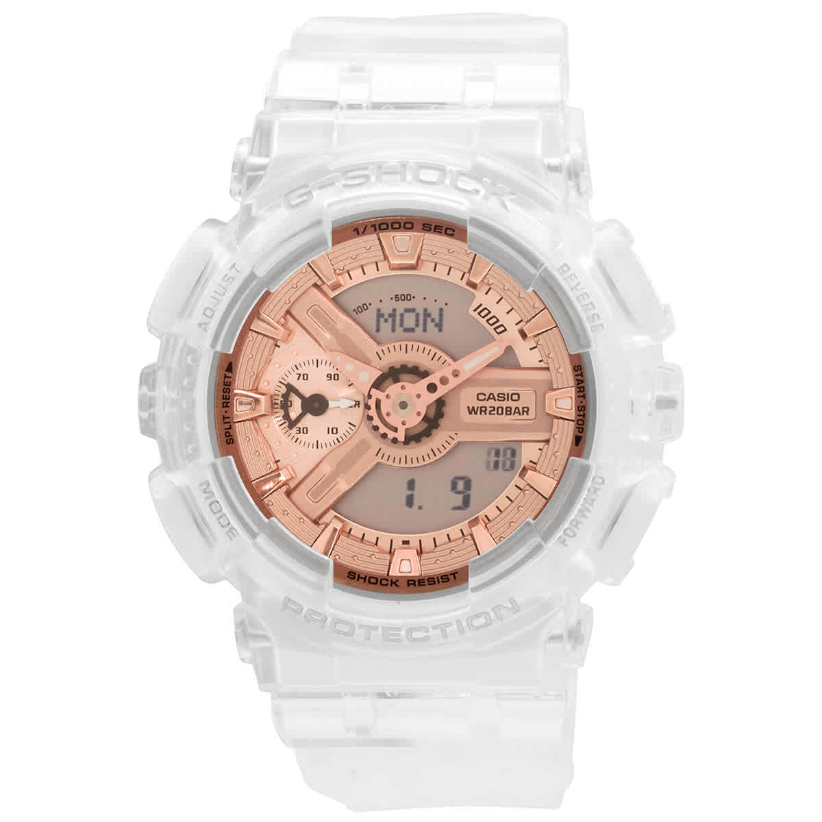 Digital and analog watch women's top