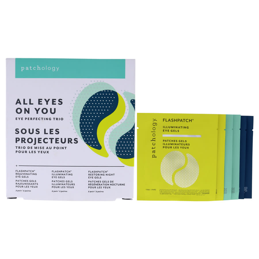 All Eyes On You Eye Perfecting Trio by Patchology for Unisex - 3 Pc Mask 17$