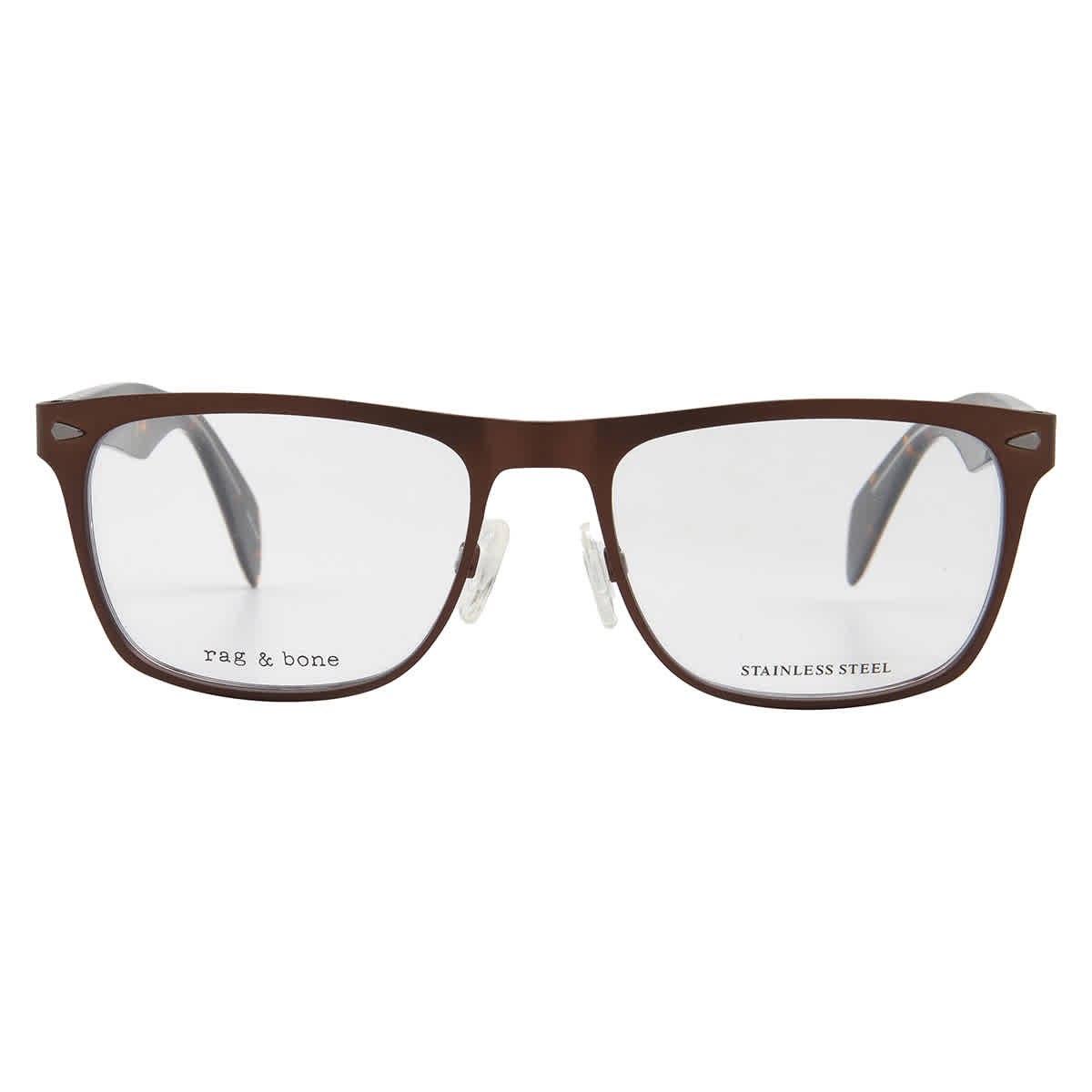 Rag and Bone Demo Rectangular Mens Eyeglasses RNB7011 04IN 54