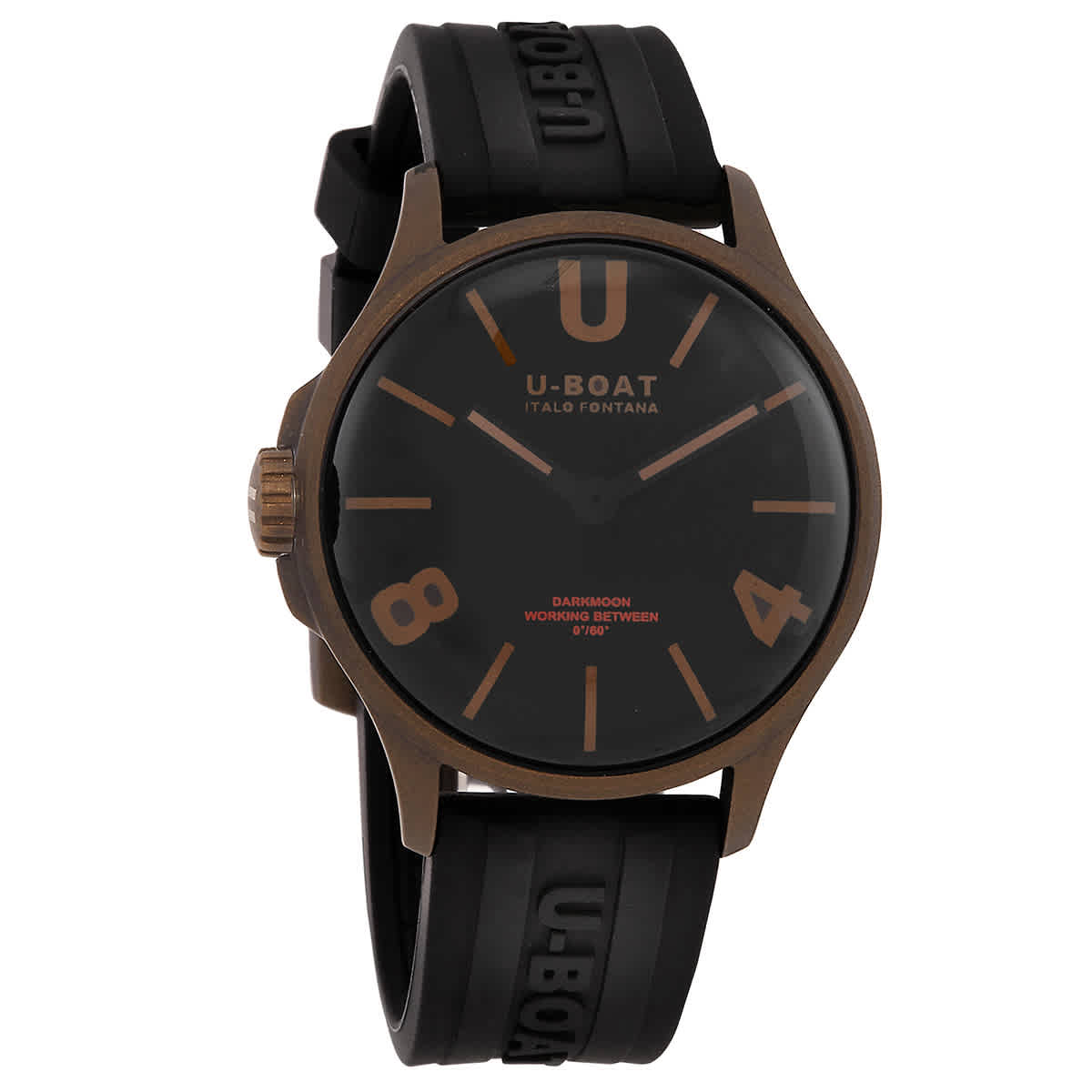 U-Boat Capsoil Quartz Black Dial Mens Watch 9549
