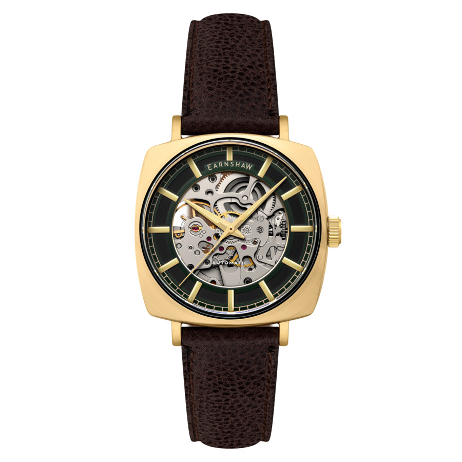 Thomas Earnshaw Moorgate Black Dial Mens Watch ES-8319-03