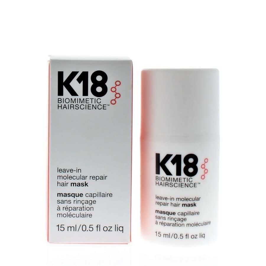 K18 Biomimetic Hairscience Leave-In Molecular Repair Hair Mask 0.5 oz Hair Care 858511001289