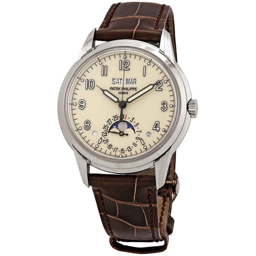 Patek Philippe Grand Complications Lacquered Cream Dial Automatic Mens Perpetual Calendar Watch 5320G-001 77625$