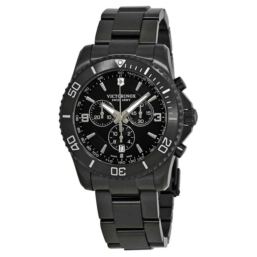 Victorinox Maverick Chronograph Black Dial Mens Watch 241797 475$