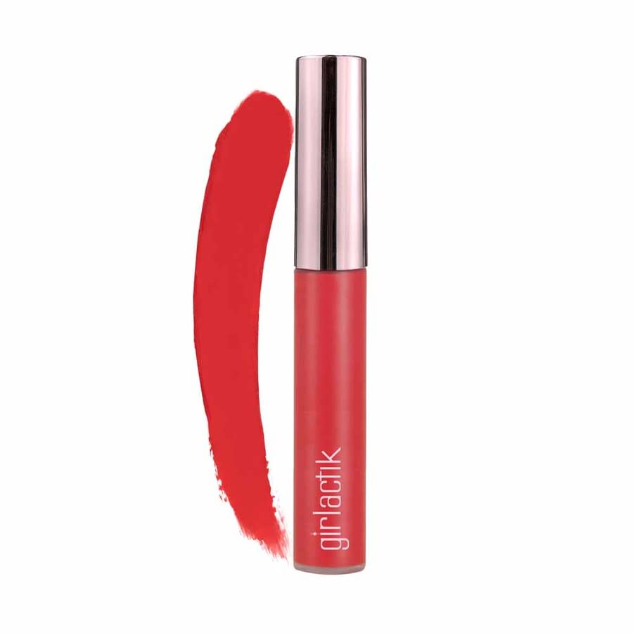 Girlactik Ladies Long Lasting Matte Lip Paint Liquid Lipstick Liquid 1 oz Iconic - Red Makeup 693667330001 20$