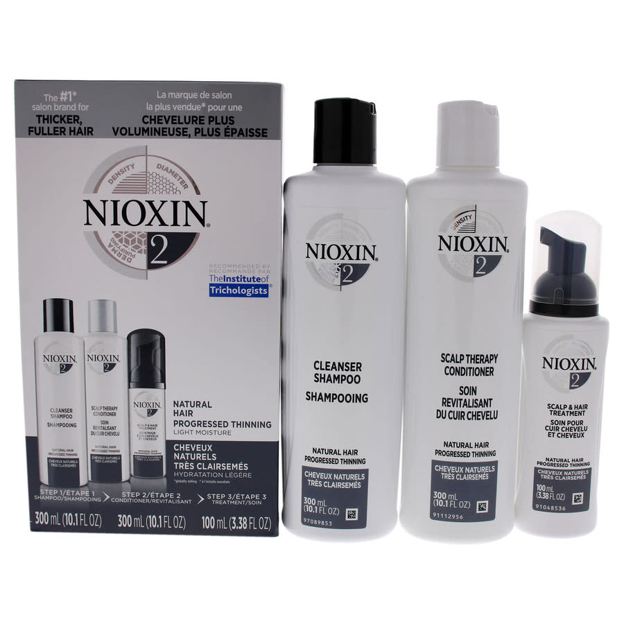 Nioxin System 2 Natural Hair Progressed Thinning Kit Unisex cosmetics 70018101006 25$