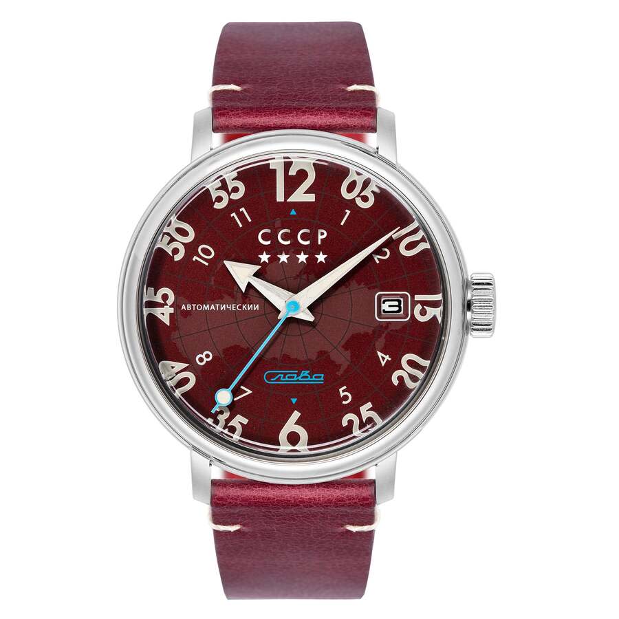 CCCP Heroes Comrade Red Dial Mens Watch CP-7097-02