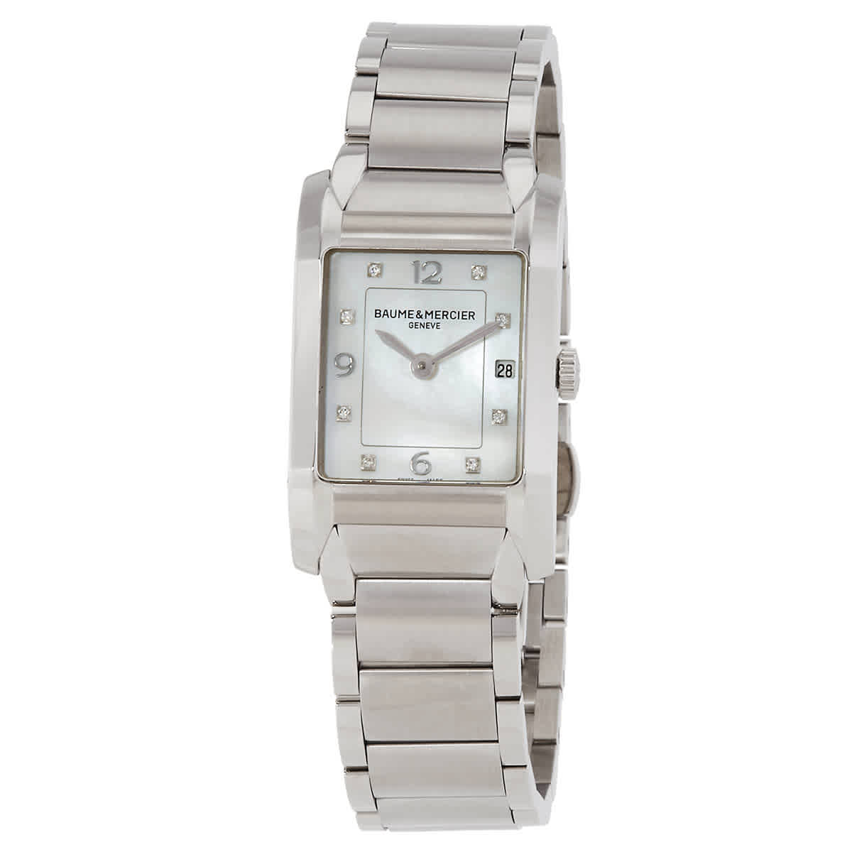 Baume and Mercier Hampton Mother of Pearl Diamond Dial Ladies Watch 10050 1149$