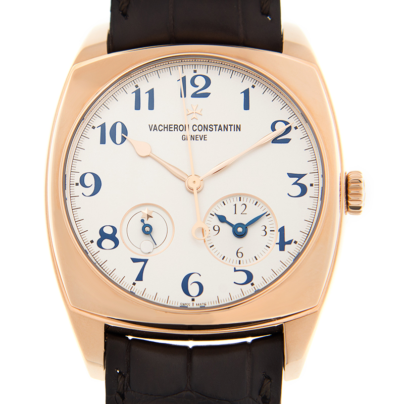 Vacheron Constantin Harmony Dual Time Silvered Opaline Dial Mens Watch 7810S000R-B051 35970$