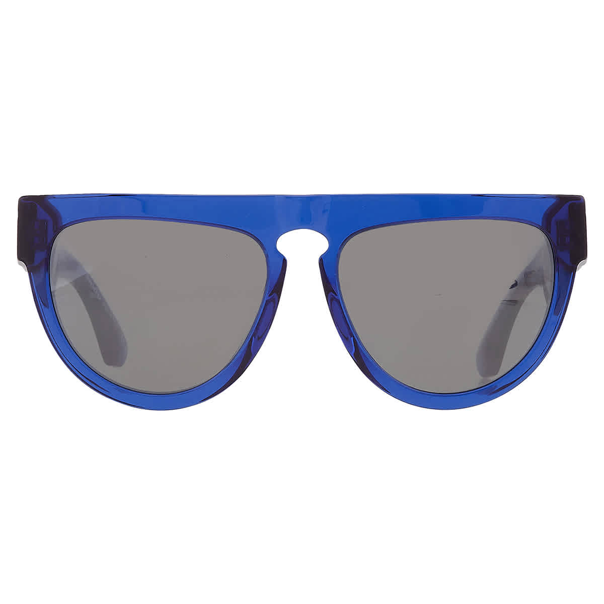 Burberry Woman Sunglass BE4416U - Frame color: Blue, Lens color: Grey Mirror Silver