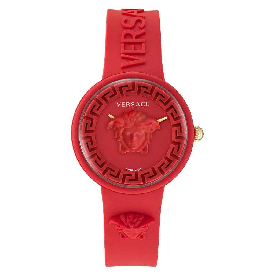 Versace Medusa Pop Quartz Red Dial Ladies Watch VE6G00723 141$