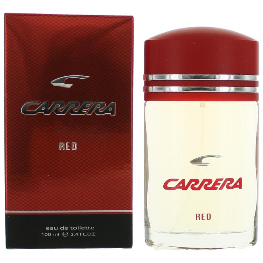 Carrera Mens Red EDT Spray 34 oz Fragrances 827669008754 17$