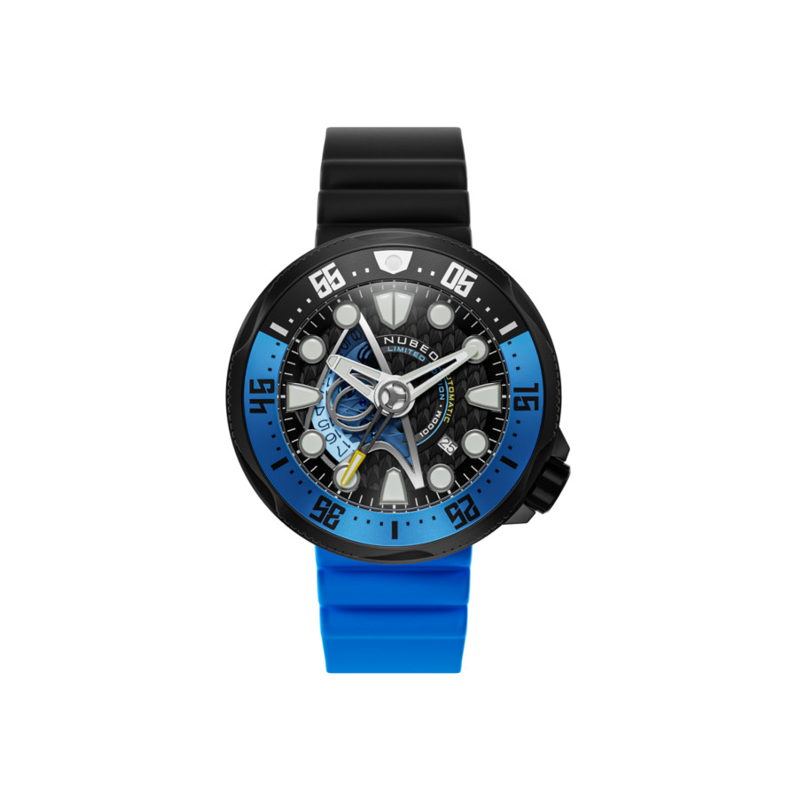 Nubeo Ventana Blue Dial Mens Watch NB-6104-02 389$