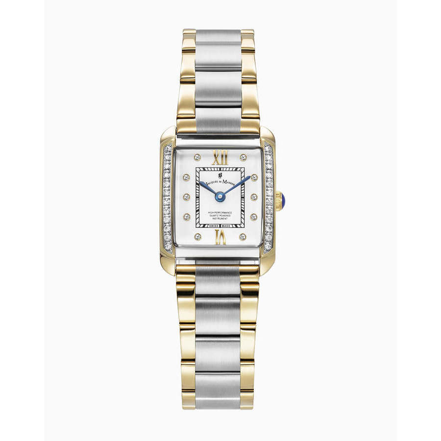 Jacques Du Manoir Emily Diamond White Dial Ladies Watch JWL05503