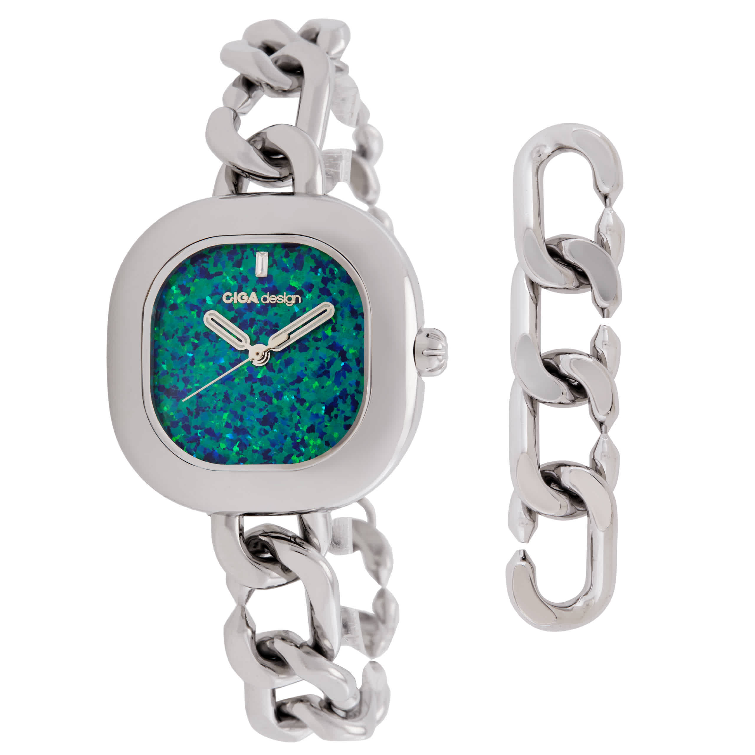 Ciga Design Aglaia Quartz Blue Dial Ladies Watch D026-SIBU-3SS